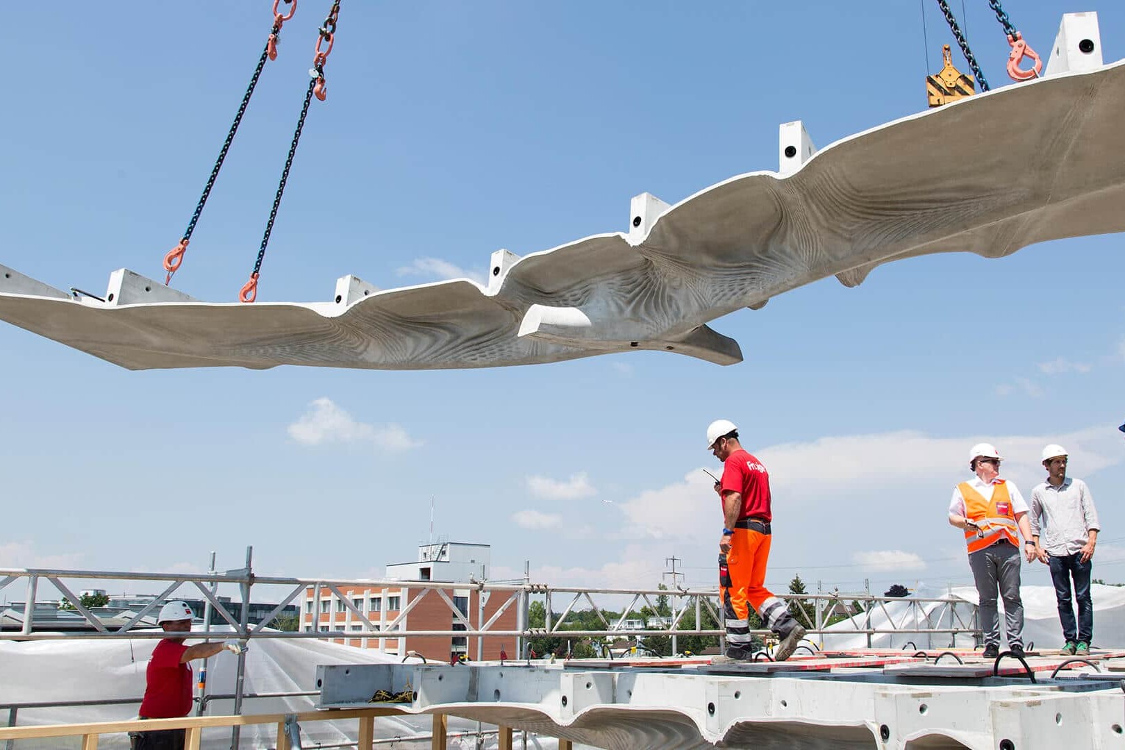 3d printed concrete formwork from voxeljet