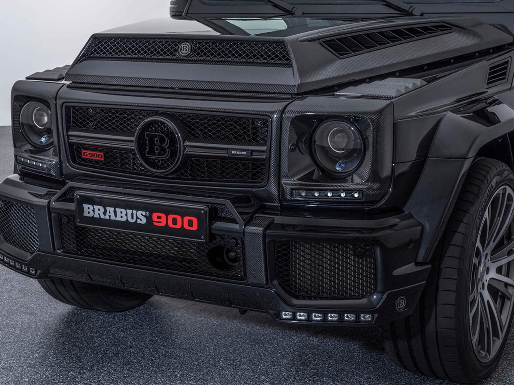 Brabus G900 with built-in compressor housing from voxeljet