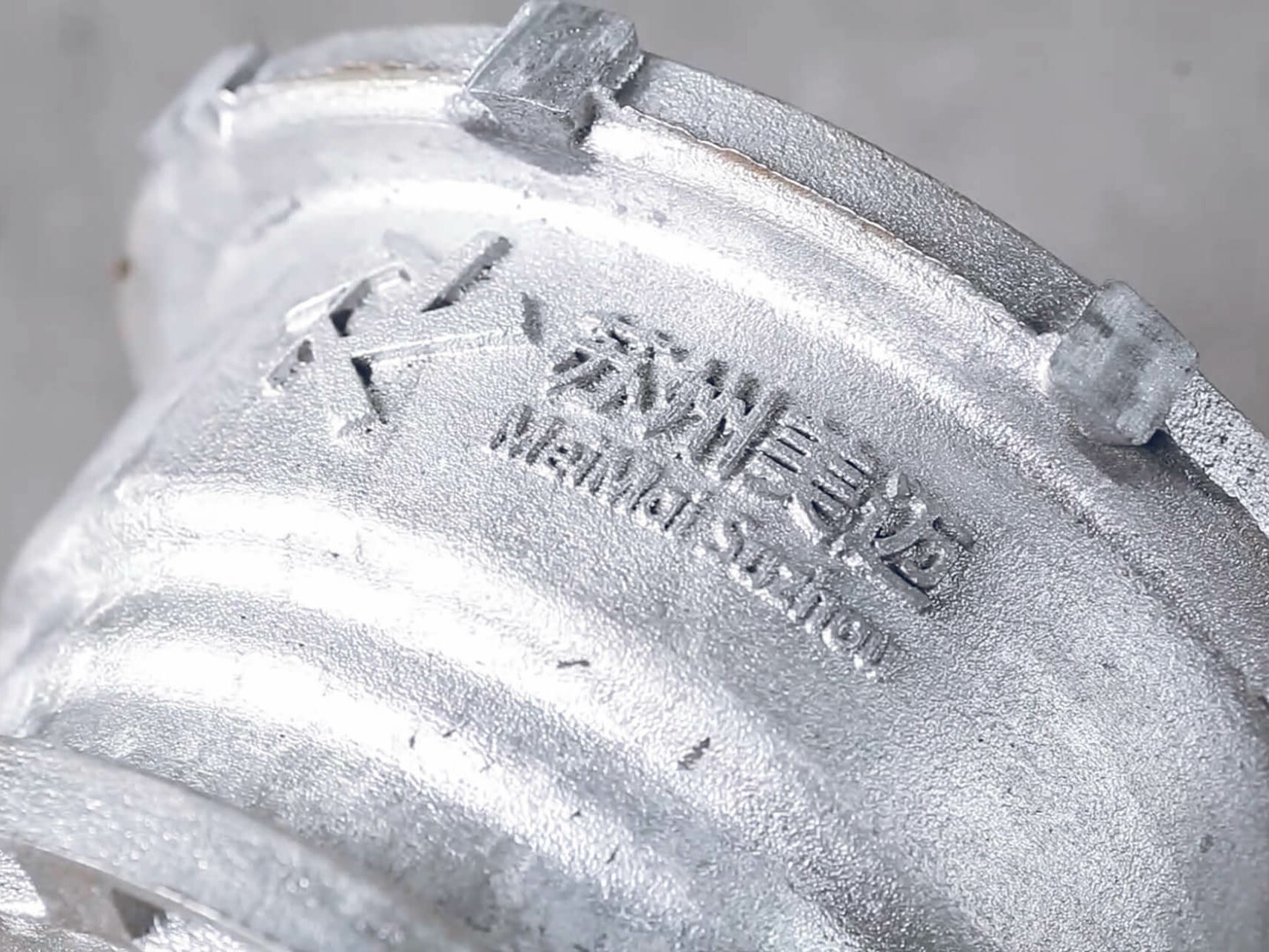 3D printed electric motor housing with fine details from voxeljet