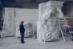 3D gedrucktes Denkmal von voxeljet