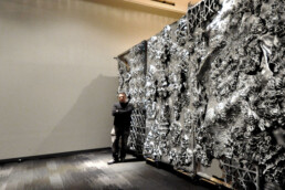 3D printed plastic wall
