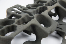 3D sand casting mold of a water jacket core