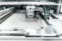 3D printing process Binder Jetting from voxeljet