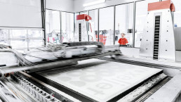 3D printing process on the VX4000 from voxeljet