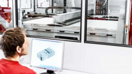 CAD file preparation on the VX4000 from voxeljet