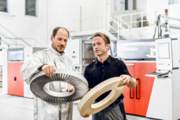 Additive manufactured metal castings from voxeljet