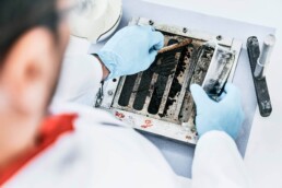Material development on the VX200 from voxeljet