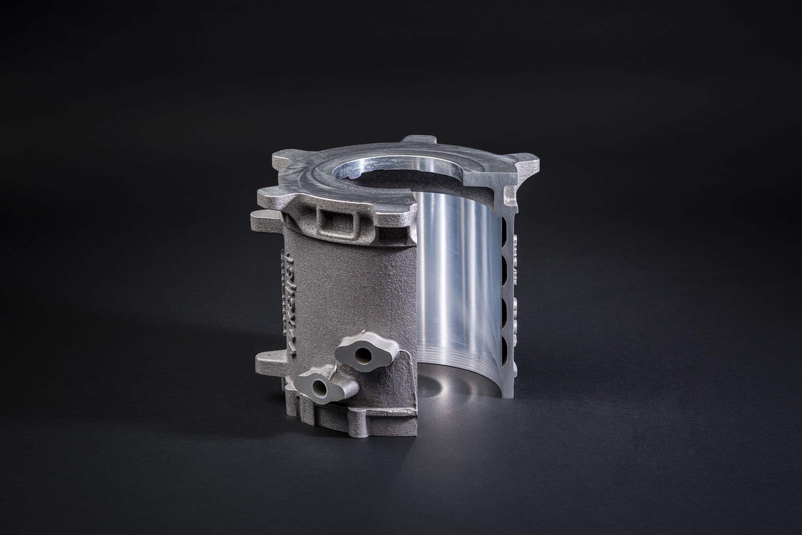 3d printed sand mold for electric motor housing