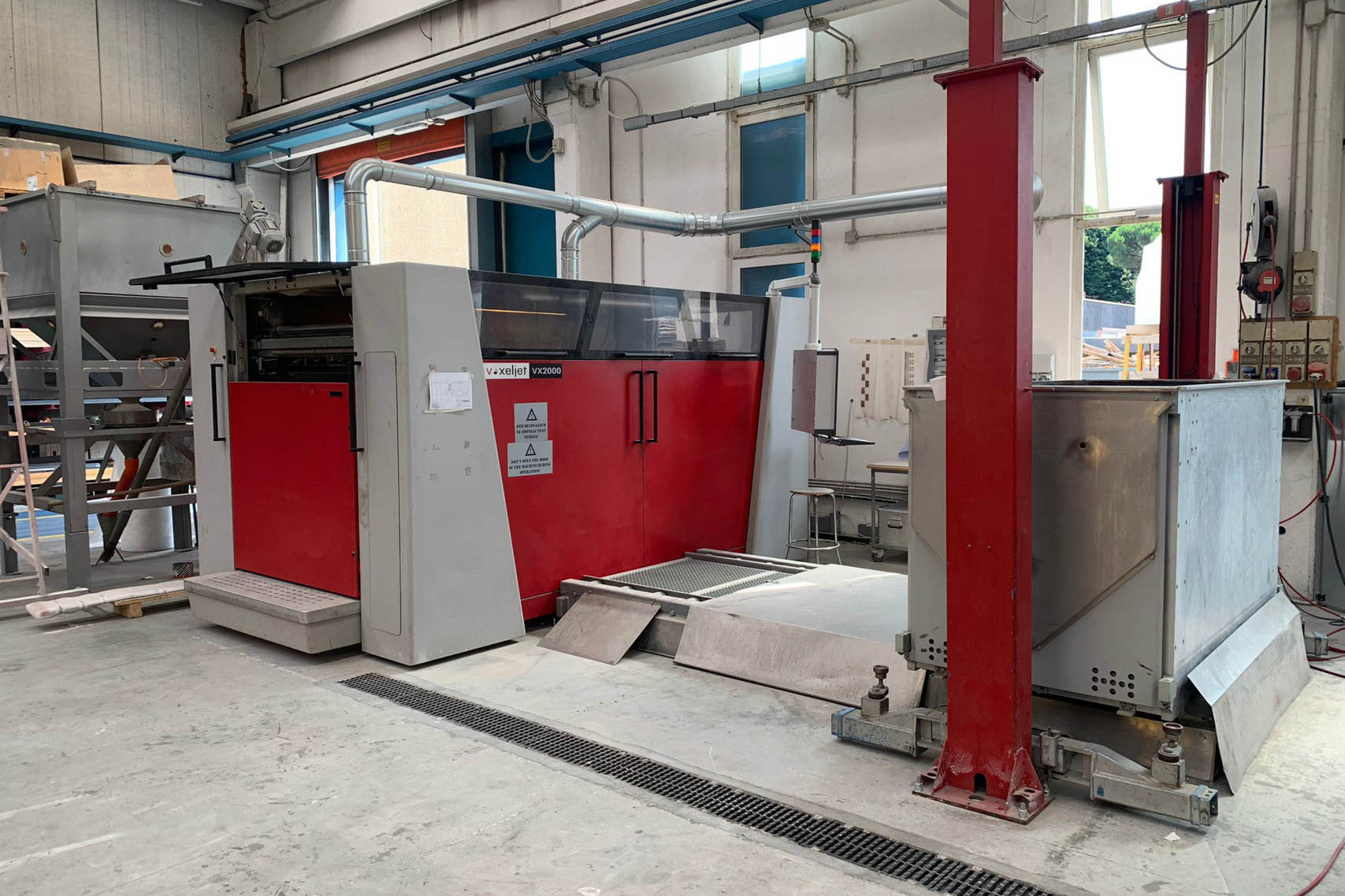 VX2000 3D Drucker bei Lanulfi Models in Italien